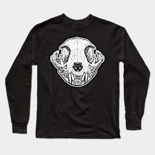 Cat skull Long Sleeve T-Shirt